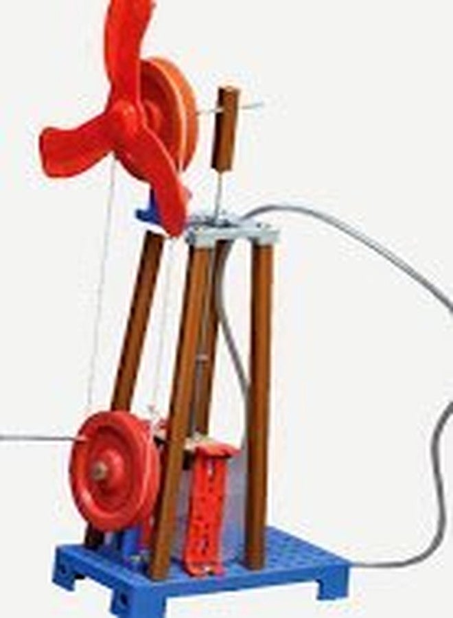 THE CURIOUS BRAIN Wind Mill Water Pump (Ready to use Science Working Demo Model) - Image 2